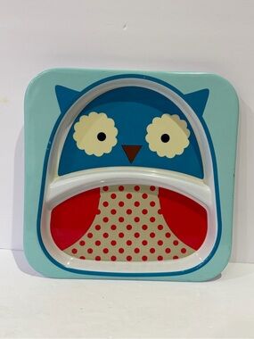Skip Hop Kids Otis Owl Divided Plate